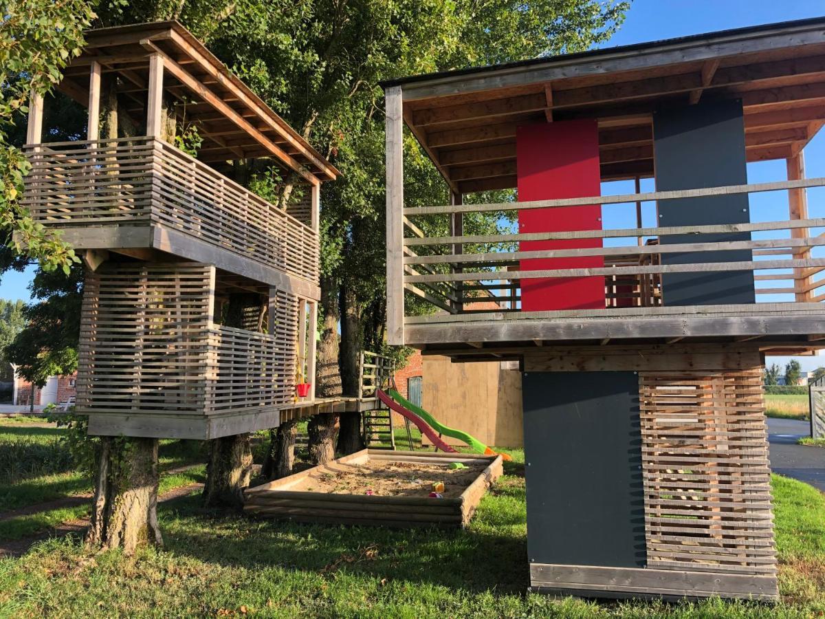 Вилла Le Domaine Des Zoiseaux - Lddz Des Flandres Vieux-Berquin Экстерьер фото
